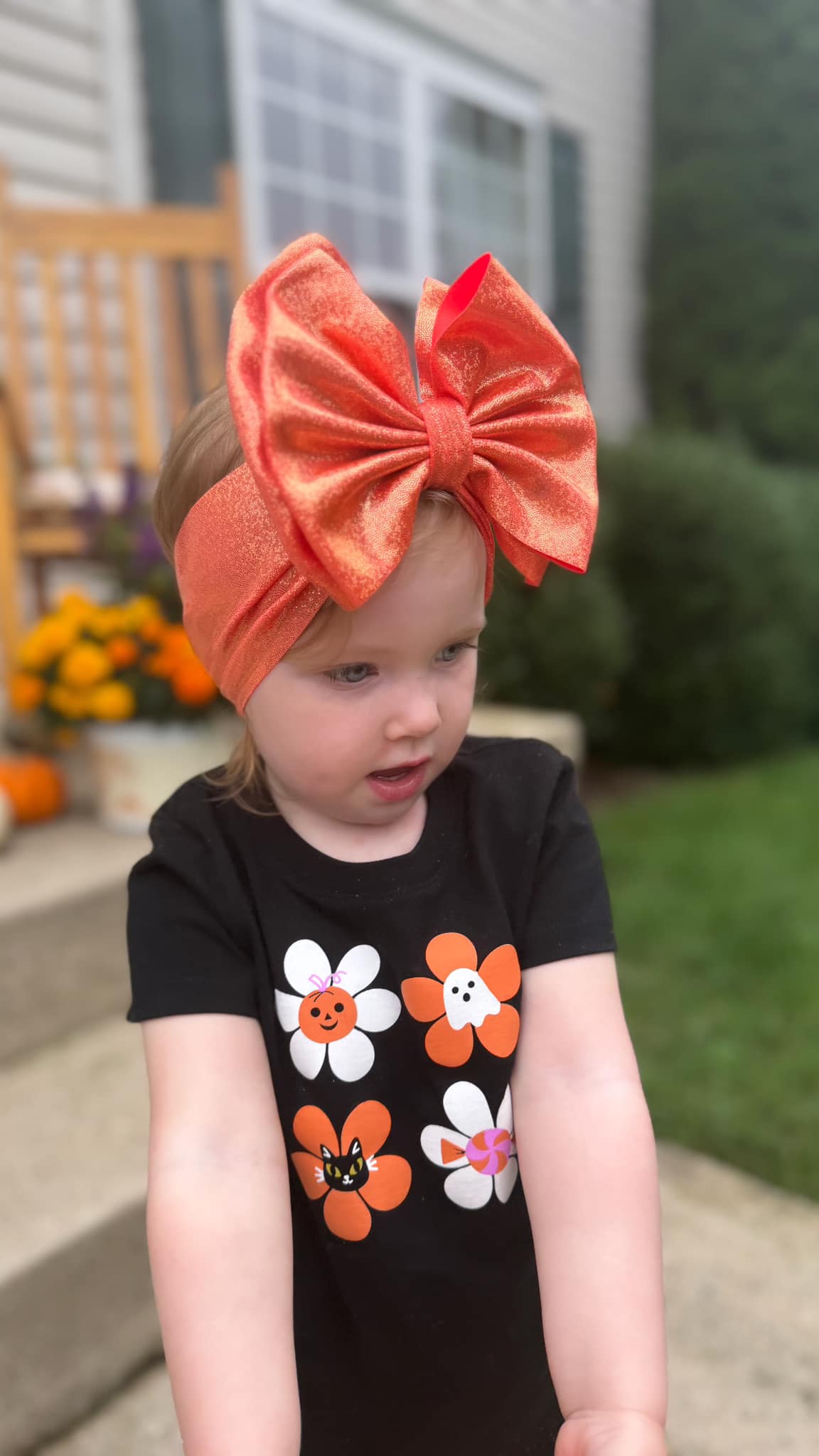 ORANGE GLITZY