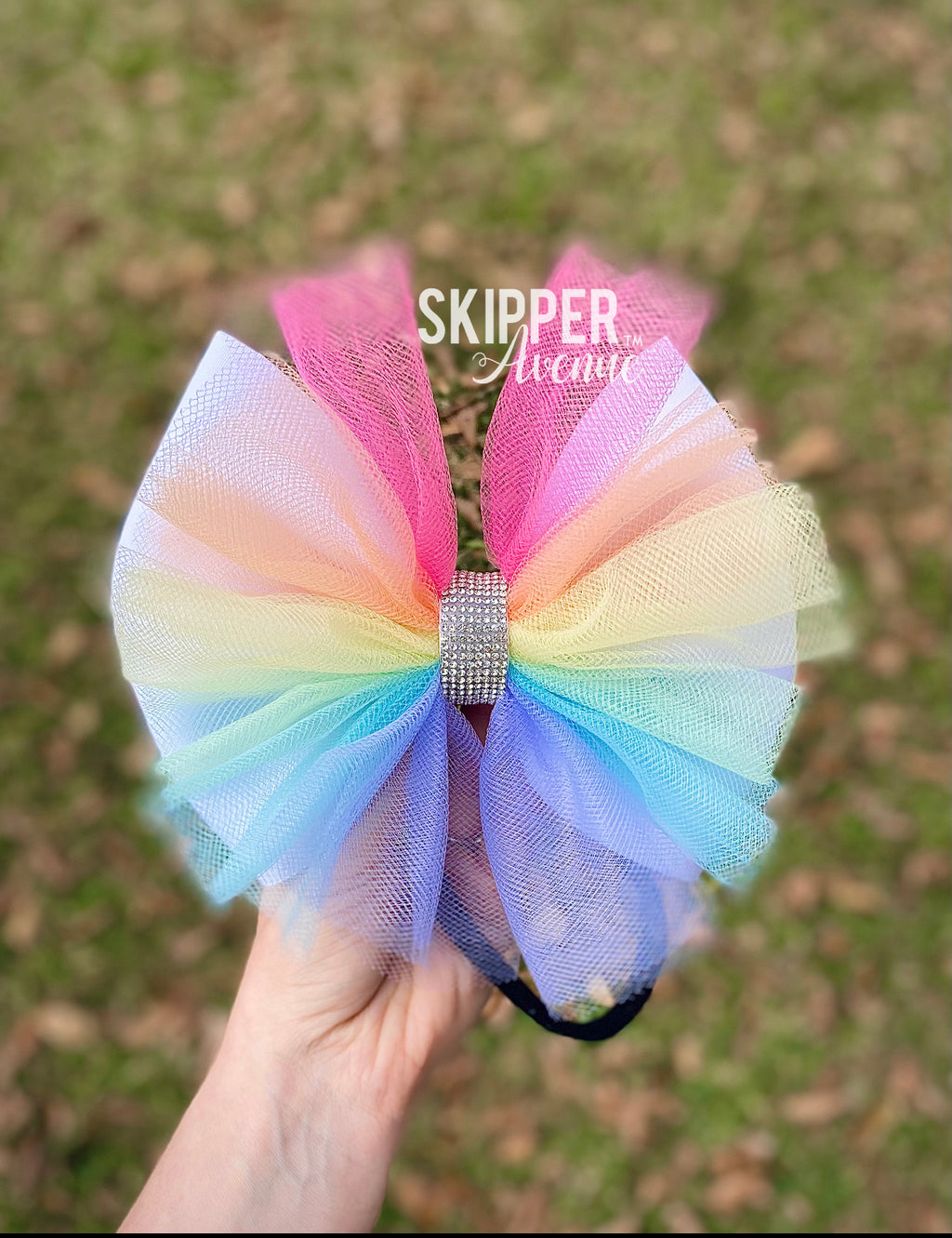 PASTEL RAINBOW TUTU PUFF