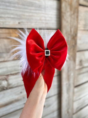 CHRISTMAS FUR BOWS