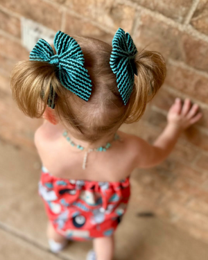 WAVED SAILORS | Piggies & Single Bows