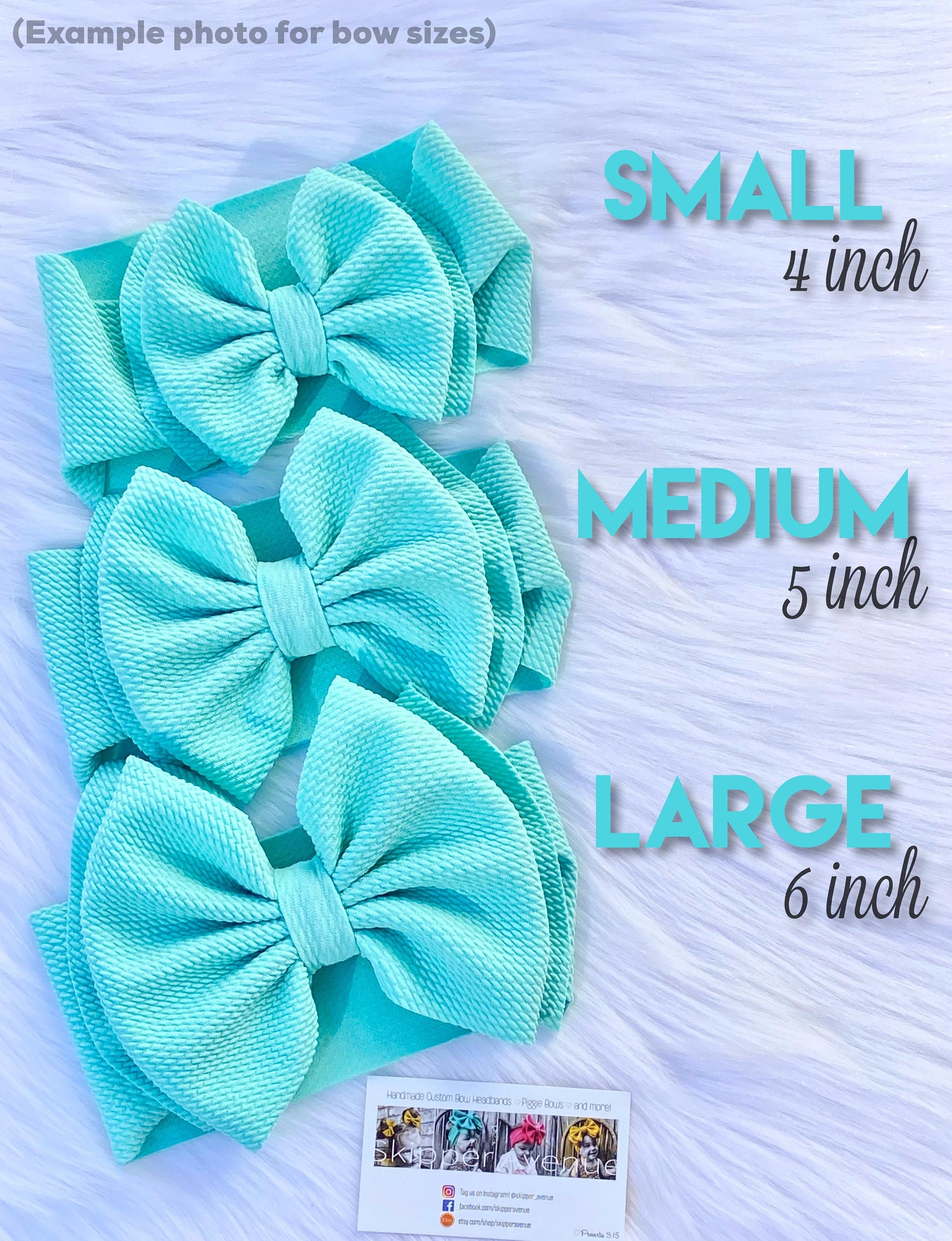 Shops 15 head wrap large bows